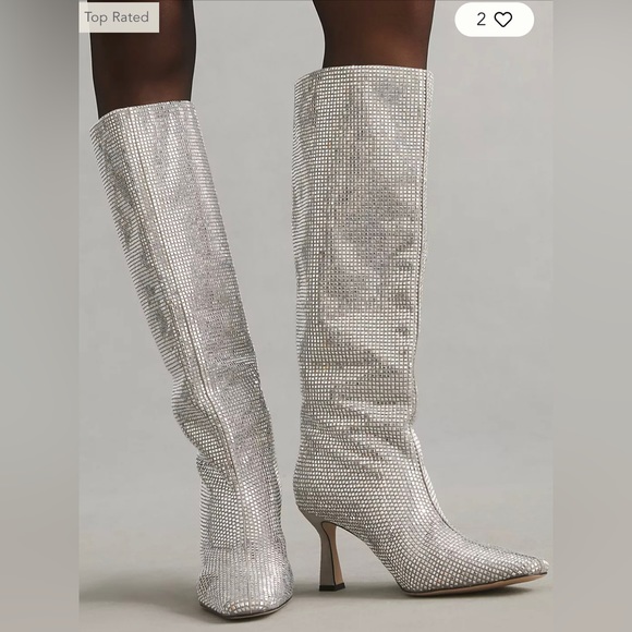 LOLA CRUZ ‘Mia Boots’ 🆕 Size 38. Fashion Ed fav! 🔥 NIB from Anthro. - Picture 1 of 7